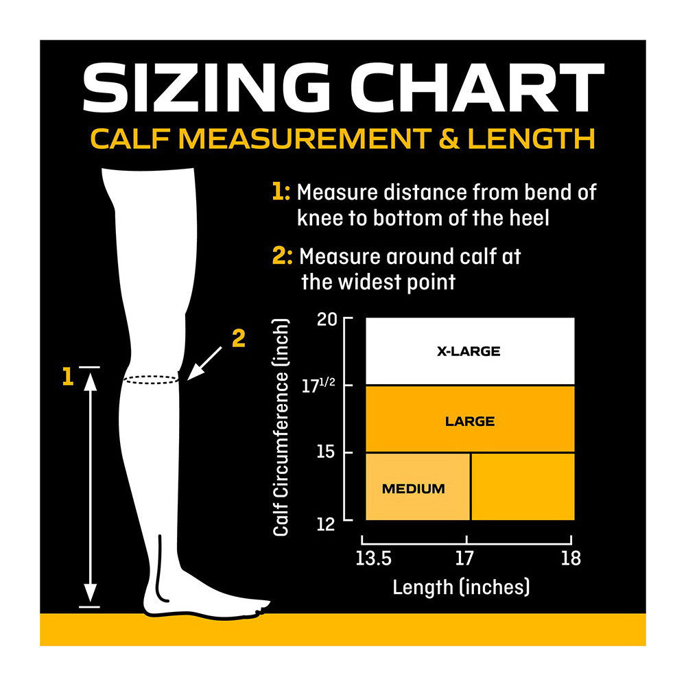 Futuro Fitted T.E.D. Anti-Embolism 18Mm Stocking Below Knee White, Large - 1 Ea